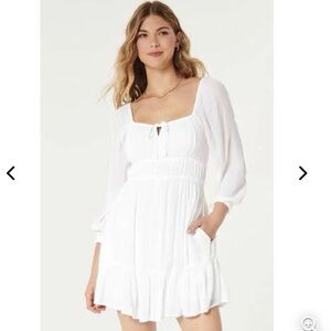 NWOT Hollister White Skort Dress